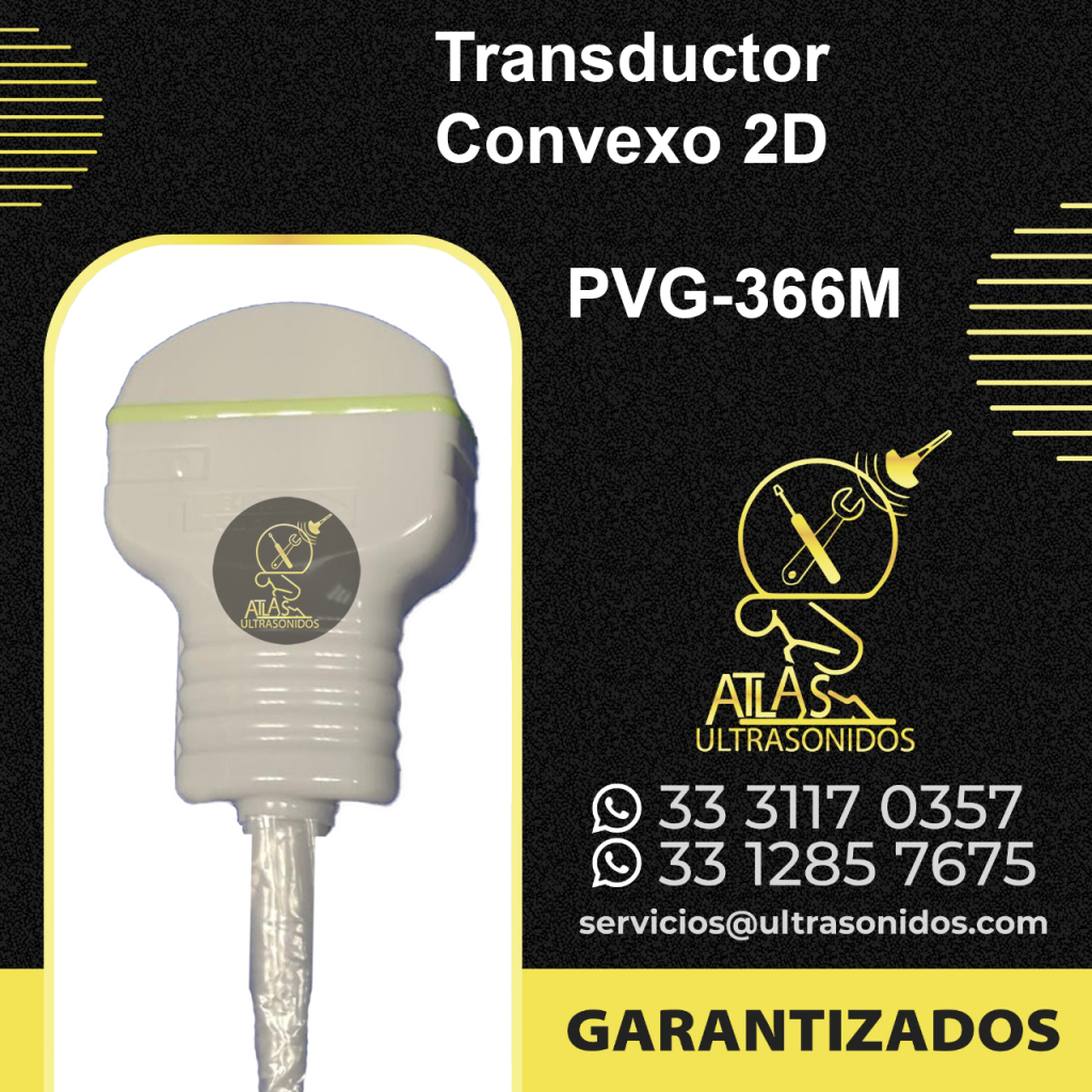 Transductor Convexo 2D PVG-366M compatible toshiba 510A